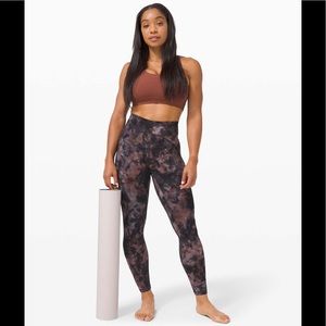 Lululemon Unlimit High-Rise Tight 25" Keyhole Diamond Dye